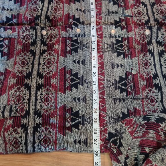 Duluth Trading Co Tucson Jacket Mens XL Relaxed Fit Southwestern Aztec Snap - Picture 10 of 15